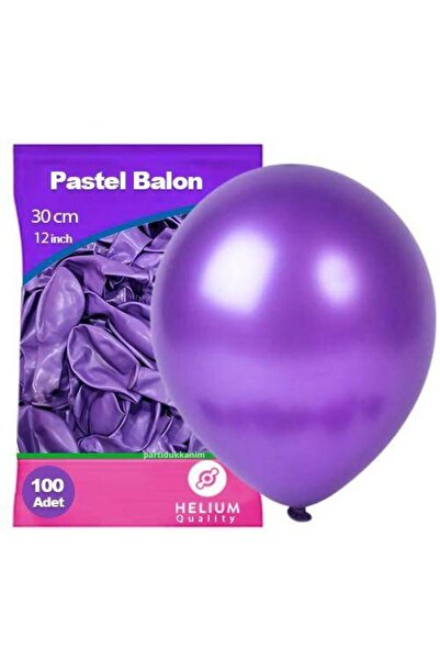 Parti Dükkanım Purple Balloon 100 Pieces