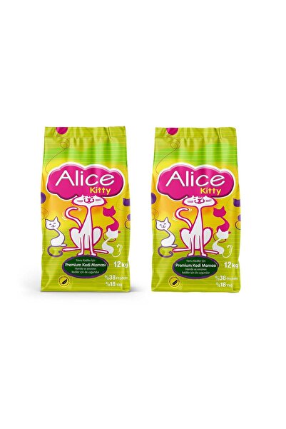Alice Kitty Yavru, Hamile Ve Emziren Super Premium Kedi Maması 2x12 Kg