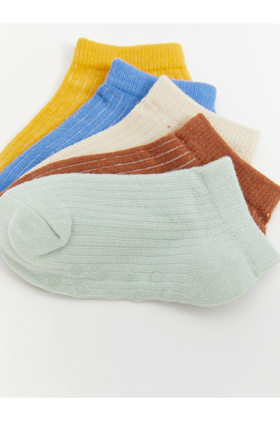 LC Waikiki Базов комплект бебешки чорапи за момче от 5 части