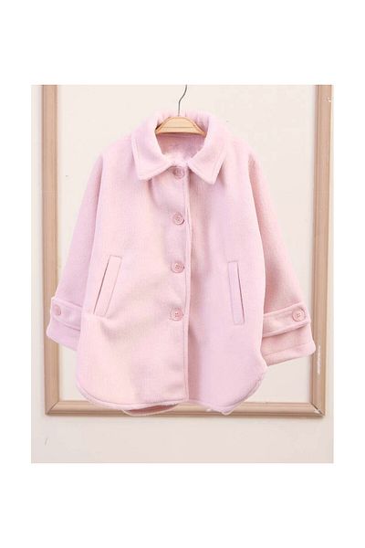 CİCHLİD Girl's Powder Spoon Coat