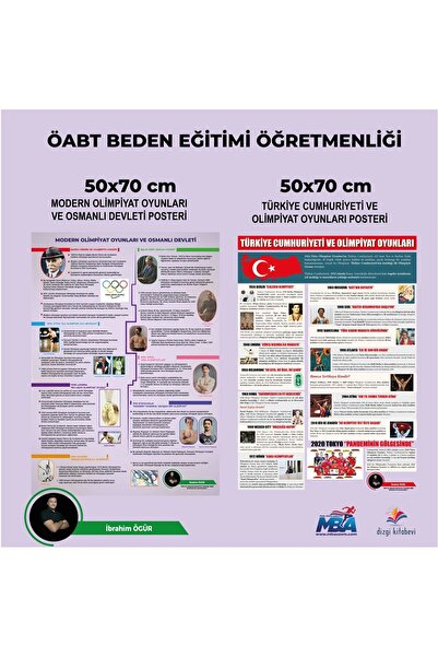 Dizgi Kitap Altın Gol Beden Eğitimi Öğretmenliği Olimpiyat Oyunları Posterleri