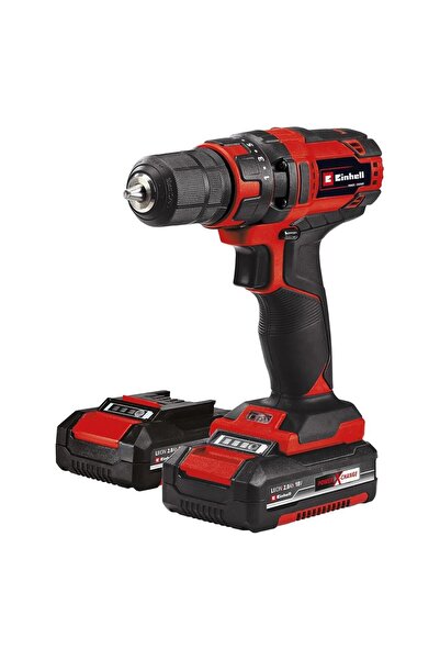Einhell TC-CD 18/35 Li 18V 2.0Ah Li-ion Çift Akülü Vidalama Makinesi + 39 Parça Aksesuar Seti