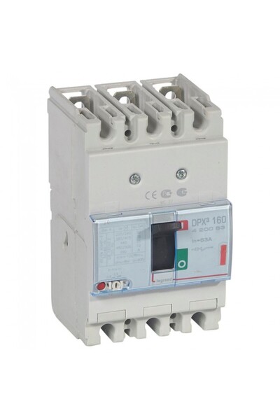 Legrand 420083 Dpx³ 160 63a 3 Kutuplu 36ka Ayar Sahalı Kompakt Şalter