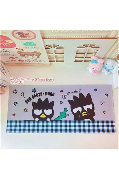 synshop Badtz Maru Kuromi Подложка за мишка, настолен компютър, клавиатура, голяма подложка за мишка, офис игри