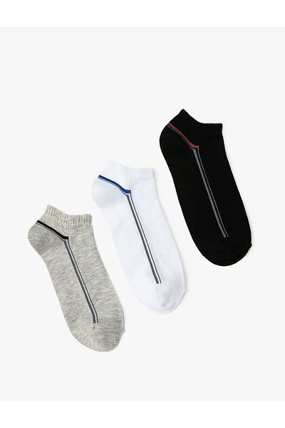 Koton Set de 3 șosete din amestec de bumbac