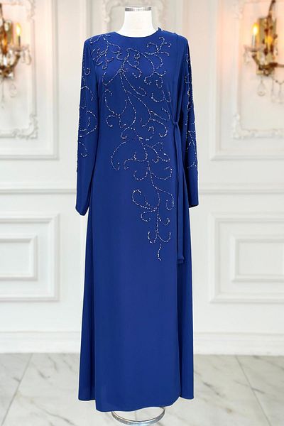 Amine Hüma Indigo Hale Ferace