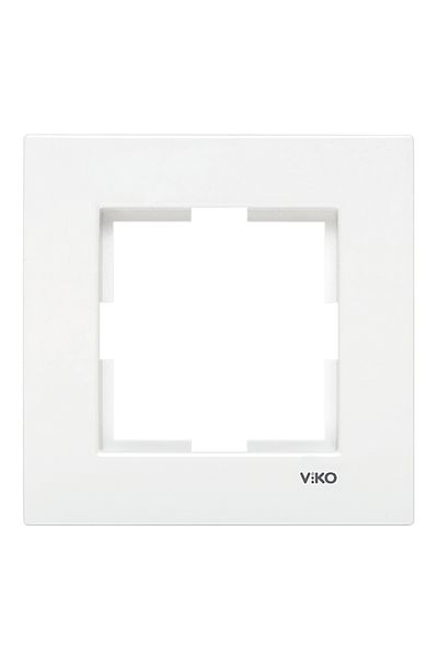 VİKO Viko 9096 0200 Karre Flush Mounted White Single Frame