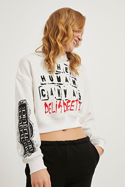 Arma Life με κουκούλα Κεντημένο φούτερ