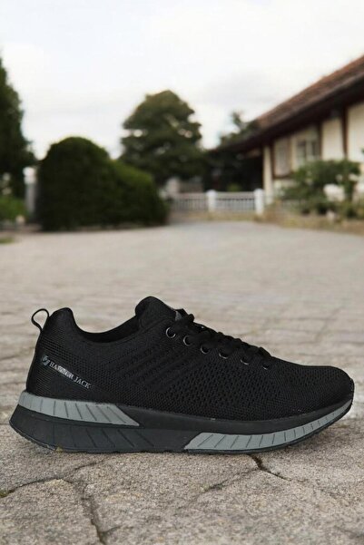 Hammer Jack 101 21200 Manaus Siyah Tam Ortopedik Jel Taban Sneaker Erkek Günlük Spor Ayakkabı