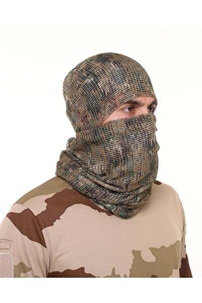 SINGLE SWORD Camouflage Square Mesh Military Shawl, Mesh Pouch, Hiding Net Tactical Mesh Pouch - Pouch 90