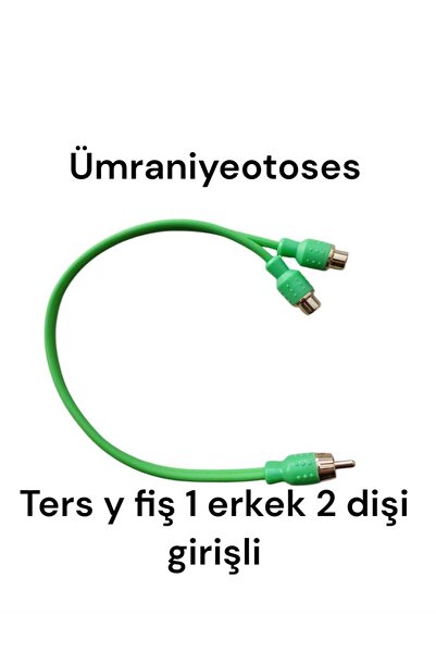 For-X FORX TAM BAKIR TERS Y FİŞ 1 ERKEK 2 DİŞİ GİRİŞLİ PARAZİT YAPMAZ