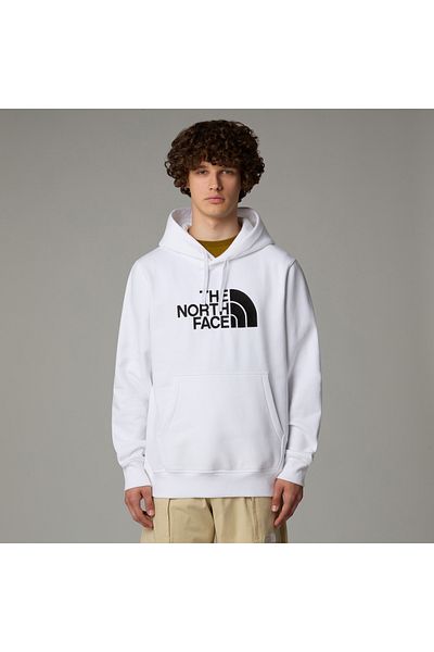 THE NORTH FACE M Drew Peak Pullover Hoodie Ανδρικό λευκό-μαύρο φούτερ Nf0a89emla91