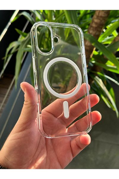 OSG حافظة حماية شفافة فاخرة للغاية متوافقة مع هاتف iPhone 16