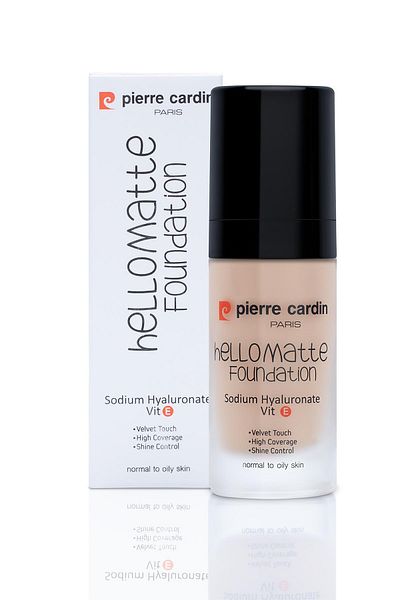 Pierre Cardin Hellomatte Foundation - Tawny Beige - 30 ml