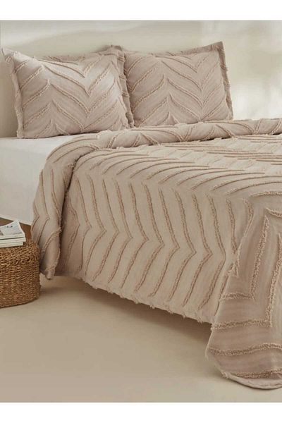 bursa çeyiz Arlina Geo Stone Double Bedspread