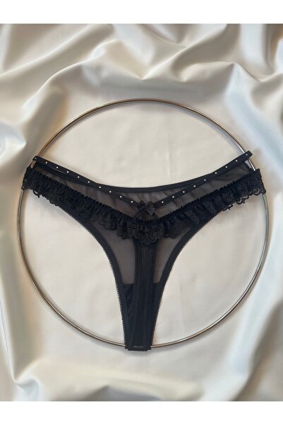 rapuket Arka Taşlı Tanga