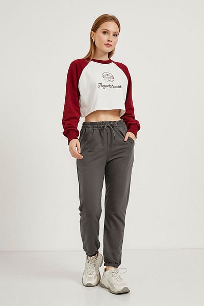 Arma Life Γυναικείο ελαστικό φαρδύ καπνιστό Jogger Sweatpants με τσέπες