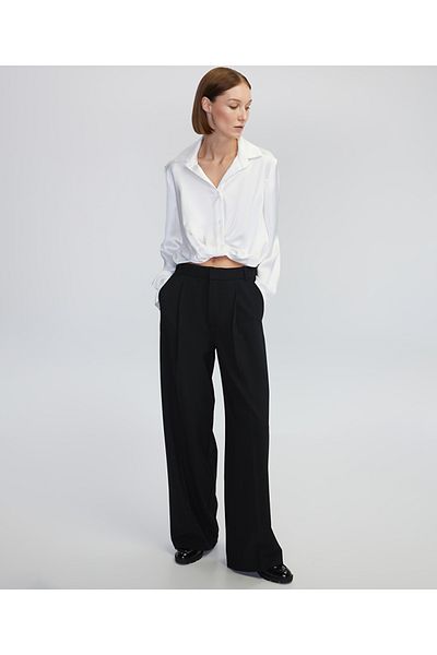 İpekyol Pleated Wide Leg Fit Pants