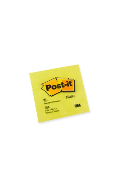 3M Post-it Sarı 654 Not Kağıdı