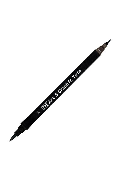 Zig Art & Graphic Twin Marker Drawing Pen 890 Cool Gray 13