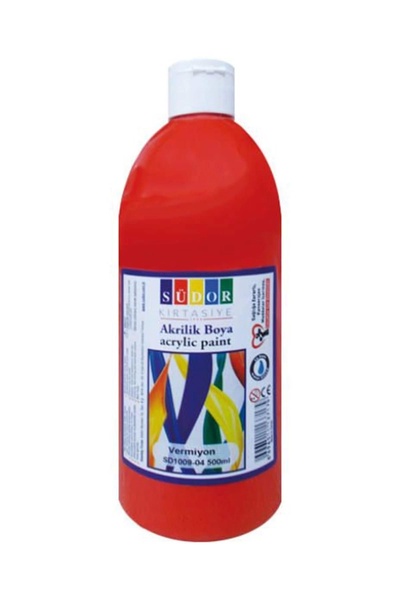 Südor Akrilik Boya 500 ml Vermillon Sd1009-04