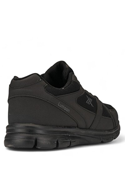 Genel Markalar Büyük Numara 45-48 Siyah Anoraklı Comfort Sneaker