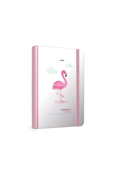 Gıpta Magenta 13x21 Cm Copertă Tare 120 de coli Caiet cu linii 34185