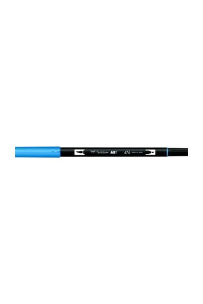 Tombow Cyan 476 Graphic Pen - Dual Brush Pen, Ab-T