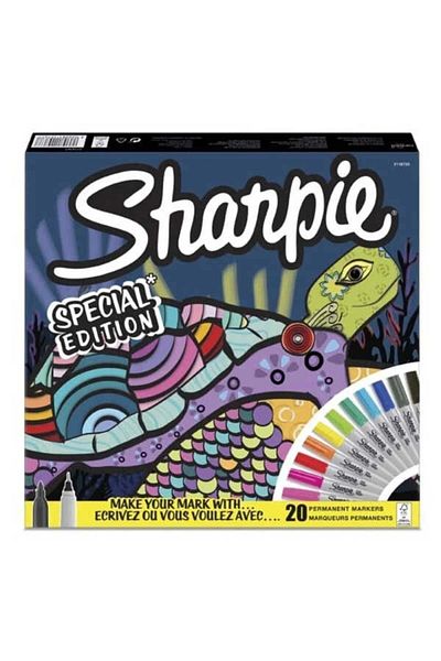 Sharpie Permanent Box Turtle Set of 20 -2115767