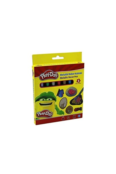 Keçeli Boya Kalemi Metalik 6 Renk Play-ke016