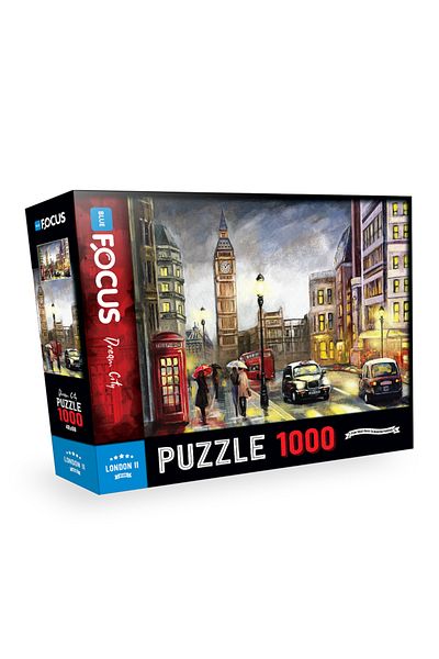 Blue Focus London Ii - 1000 Piece Puzzle