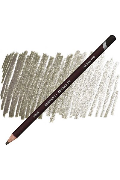 Derwent قلم طلاء جاف ناعم اللون - C520 بني غامق