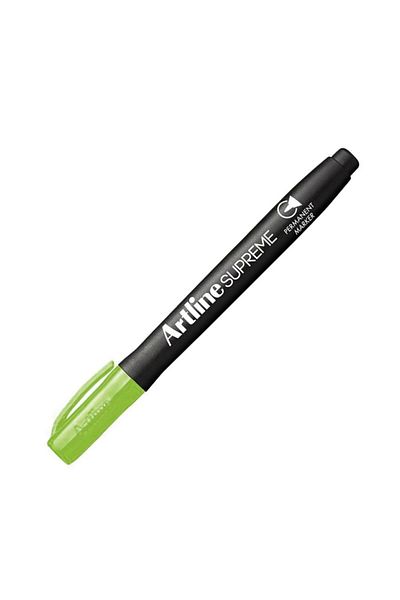 artline قلم تحديد دائم سوبريم 1 مم - أخضر أصفر