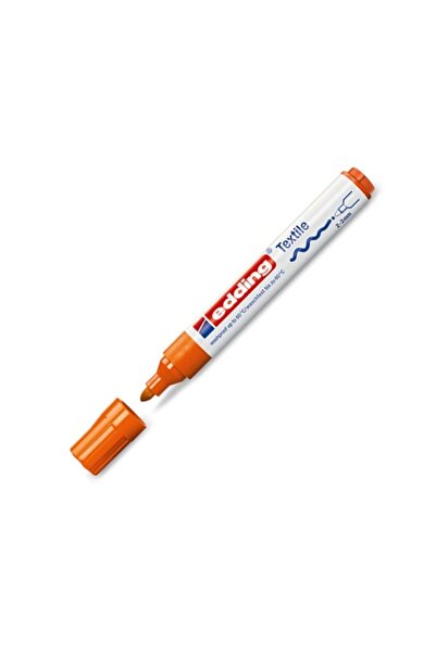 Edding E-4500 T-shirt Kalemi Turuncu