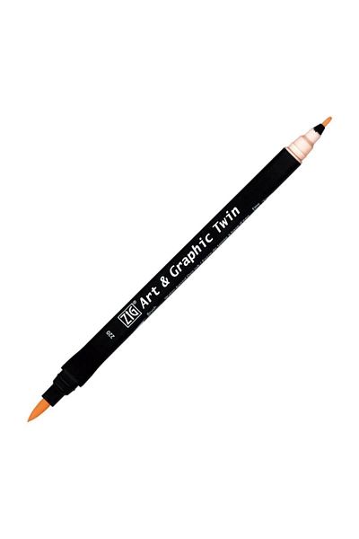 Zig Art&graphic Twin Double Tip Felt Graphic Pen 220 Tea Rose