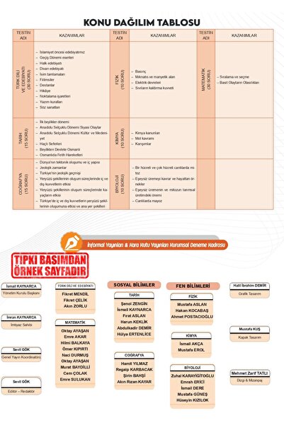 Karakutu Yayınları 2026 10.Sınıf İOKBS (BURSLULUK SINAVI) MEB Çıkmış Soru Tıpkı Basım Deneme Paketi 7li Türkiye Geneli