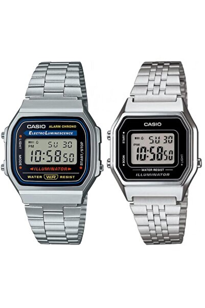 Casio A168WA-1WDF - ساعة يد مزدوجة LA680WA-1DF