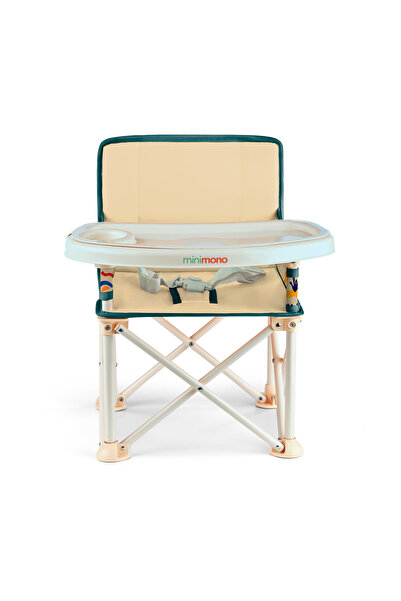 Minimono Plus 0-4 Yaş Portatif Katlanır Yükseltici Mama Sandalyesi Bebek Çocuk Kamp Sandalyesi