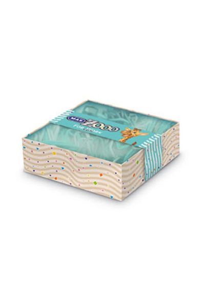 Mas Zoo - Plastic Coated Atas in Square Box - No:5 - Turquoise