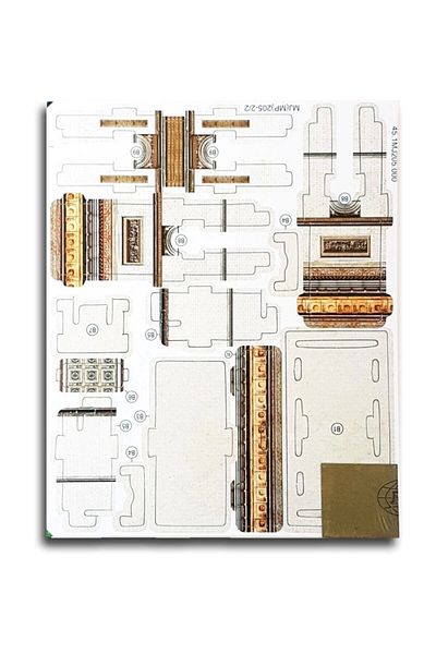 Ceo Art Ap16 3d Printed Wooden Puzzle Victory Monument 25 Pieces