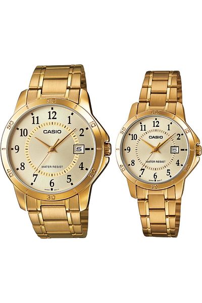 Casio Mtp-Ltp- V004G-9Budf Couple Wrist Watch (Women'S-Men's)