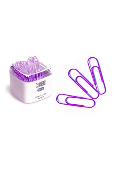 Mas Cubbie Giant Paper Clip Purple-1268