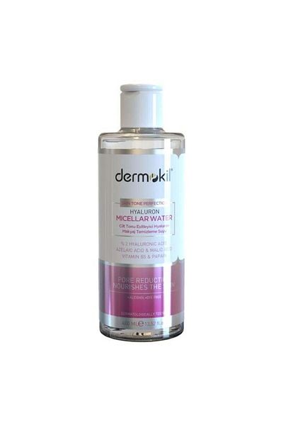 Dermokil Skin Tone Equalizing Hyaluron Micellar Makeup Cleansing Water 400 ml
