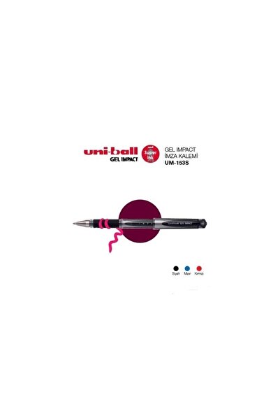 UNİ-BALL Uni-ball Roller Kalem Signo Broad Jel Bilye Uç Imza Kalemi 1.0 Mm Ma...