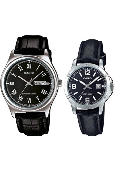 Casio MTP-LTP- V006L-1BUDF Çift Kol Saati (Kadın-Erkek)