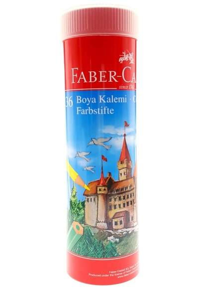 Faber Castell Kuru Boya Kalemi Metal Tüpte 36 Renk