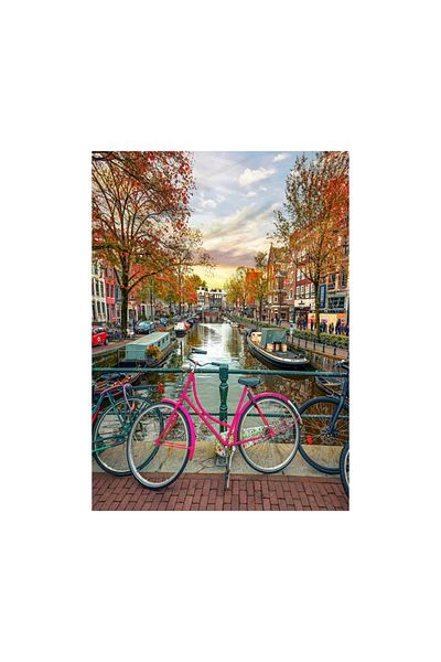 Blue Focus Amsterdam 1000 Piece Puzzle