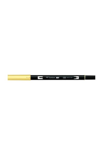 Tombow Ab-T Dual Brush Pen - Graphic Pen Peach 020