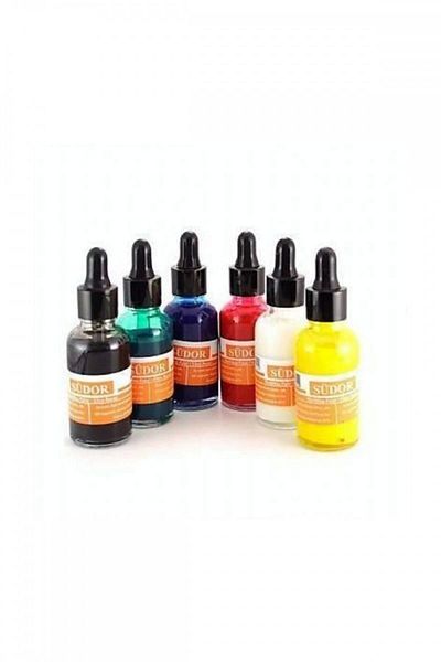 Südor Ebru Paint 6 Colors X 30 MlDropper Bottle