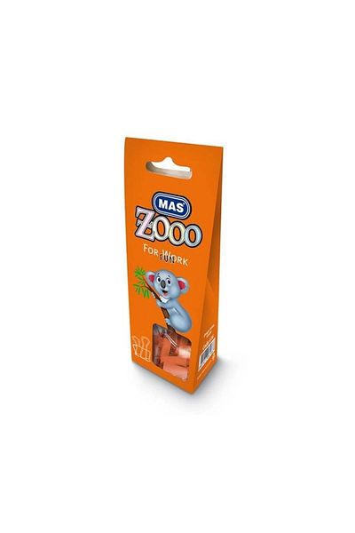 Mas Zooo - Omega Clamp in Cardboard Package - No:25 - Orange